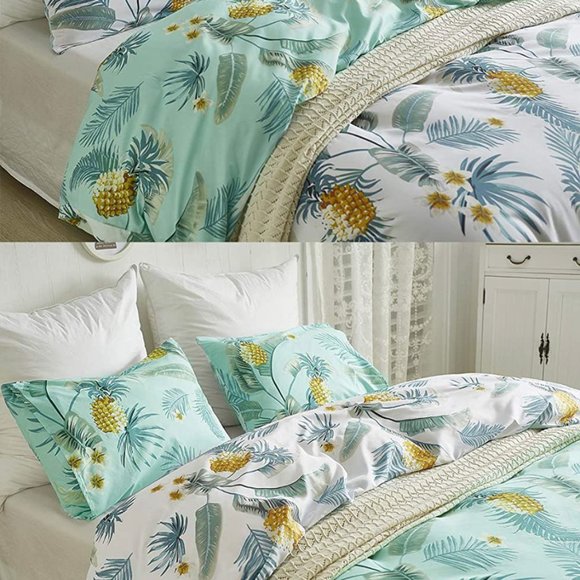 Reversible Duvet Cover Set - Picture 4 of 7